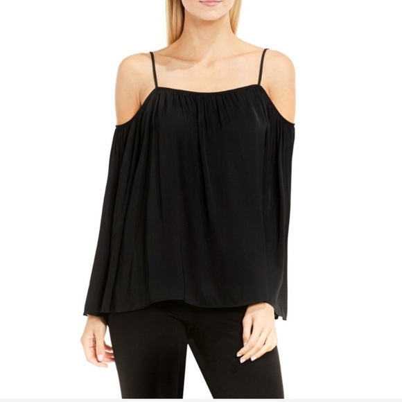 vince camuto cold shoulder top